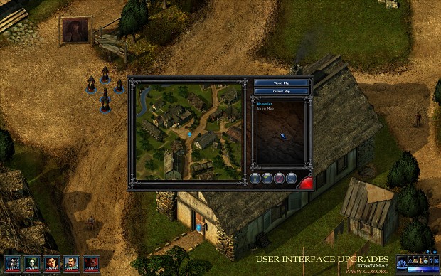 User Interface Upgrades - Townmap