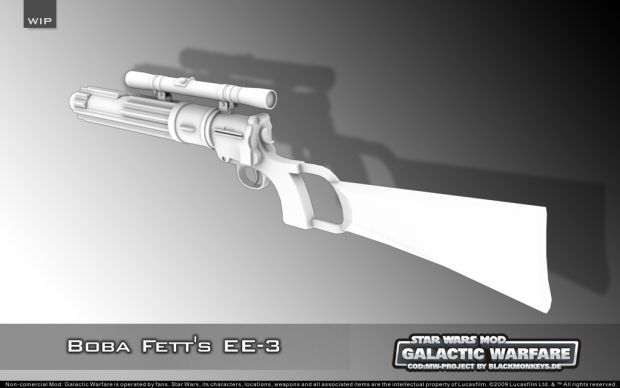 W.I.P.: Weapon Models in Galactic Warfare