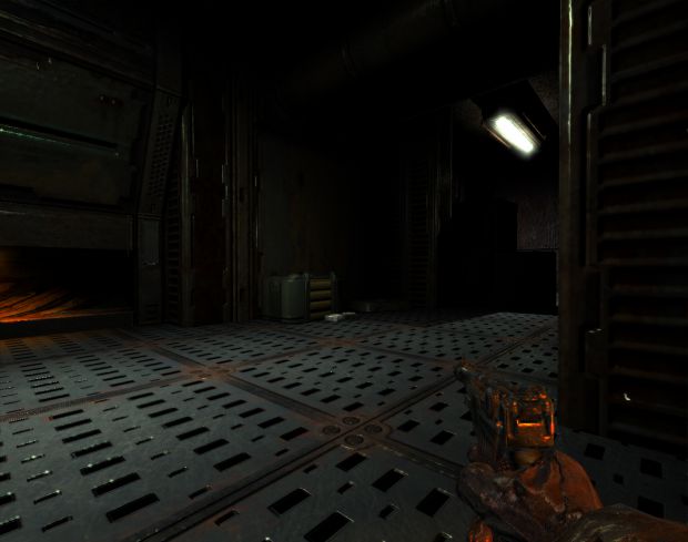 Luger view Test in Quake 4 (view original)