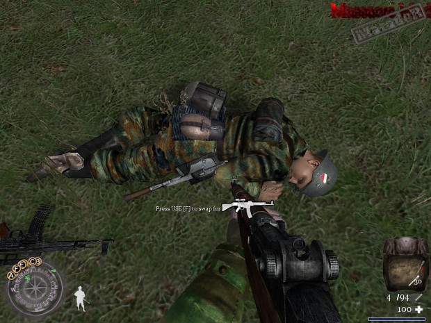 call of duty 2 blood mod