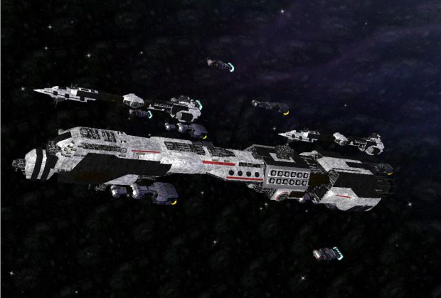 Corellian Battle Fleet (With improved textures)