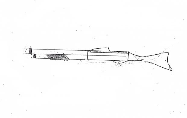 Shotgun concept sketch