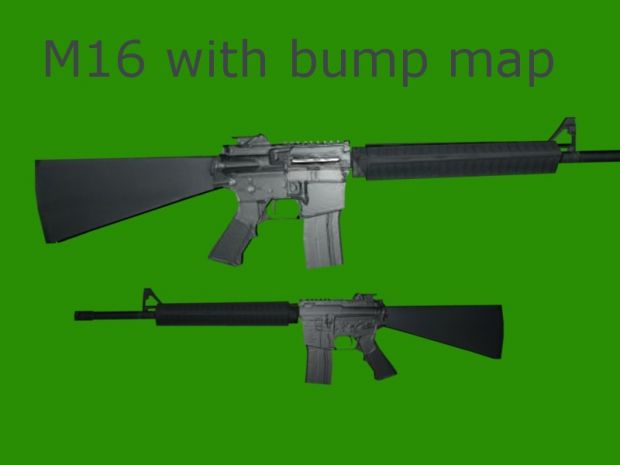 90% M16 with bump map