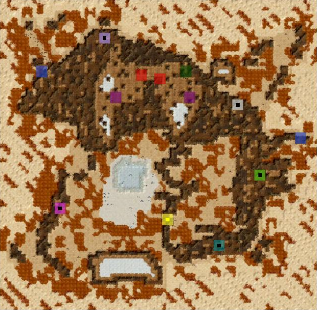 Dune Book Map Scenario
