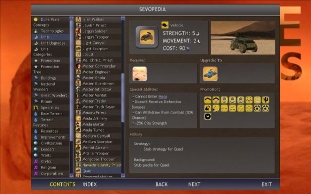 Dune Wars Screenshots