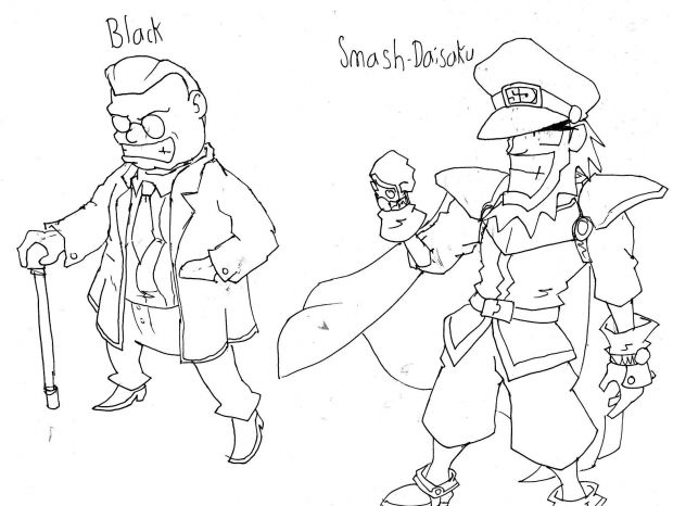 Professor Black & Smash Daisaku