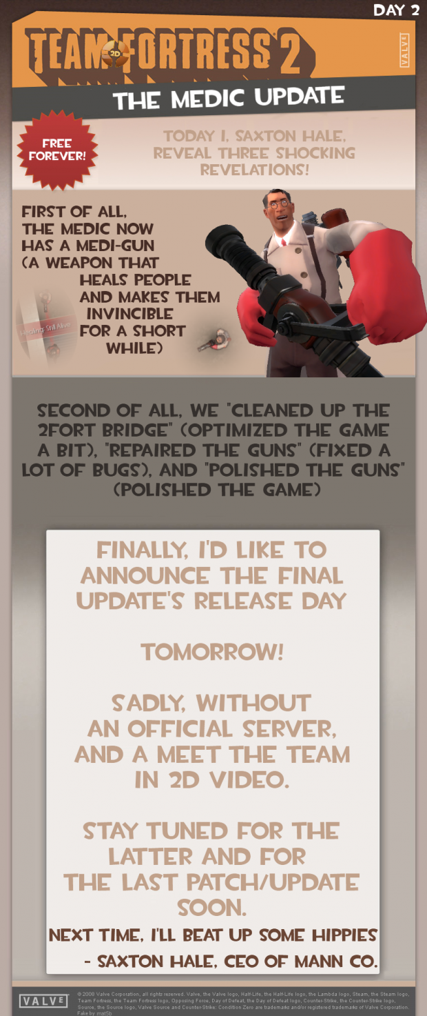 The Medic Update - Day Two