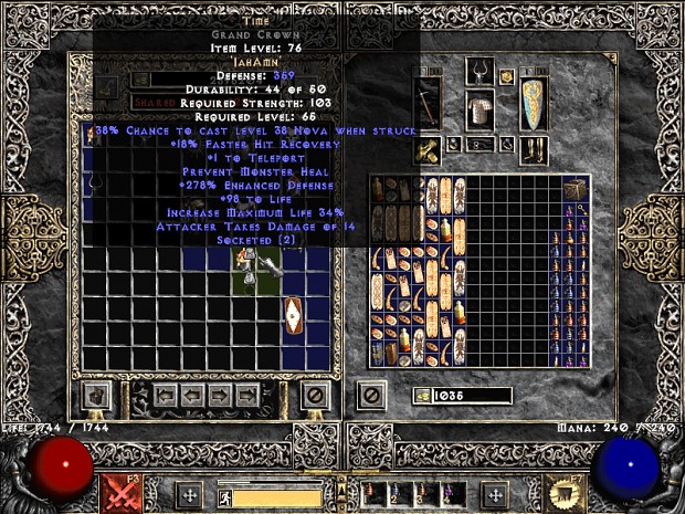 error: byte b1 wanted but 01 found to change memory diablo 2 plugy