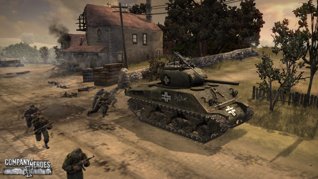 Captured M4 Sherman