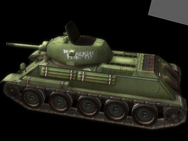 T-34 with revolution mark