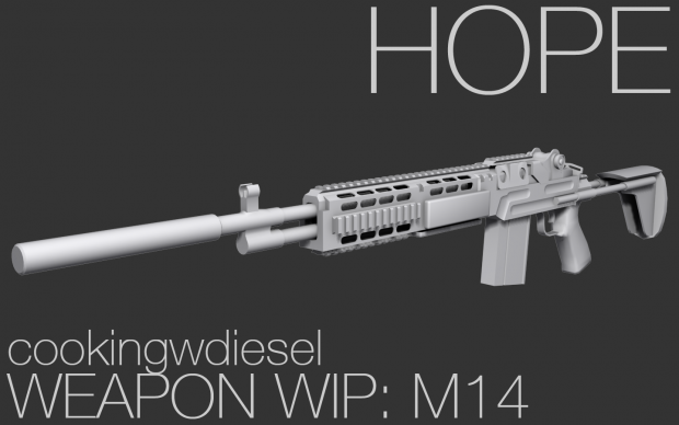 Weapon WIP: M14