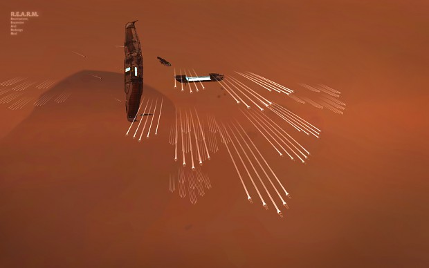 High Command Fighter formation