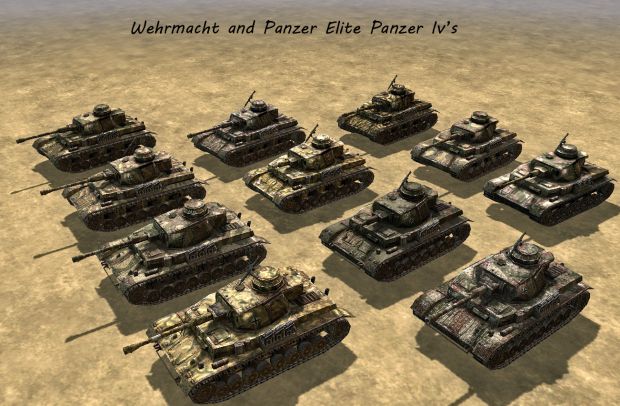 German Panzer IV's
