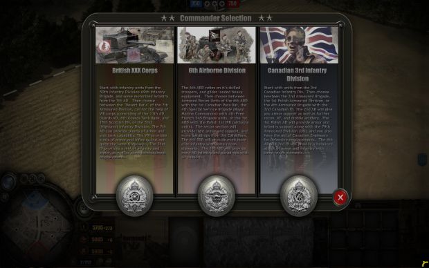 Here is the Brtis new doctrine selection screen