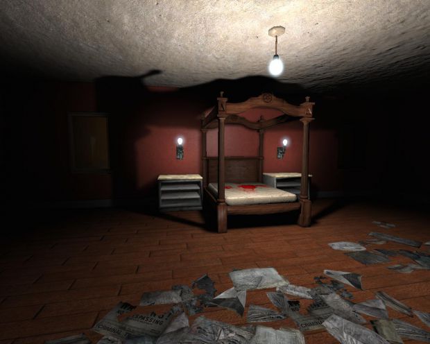 Cursed Mansion - the Master Bedroom