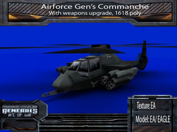Airforce General's Assault Commanche