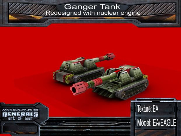 Redesign Of Ganger Tank