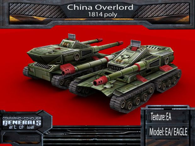 China Overlord Tank