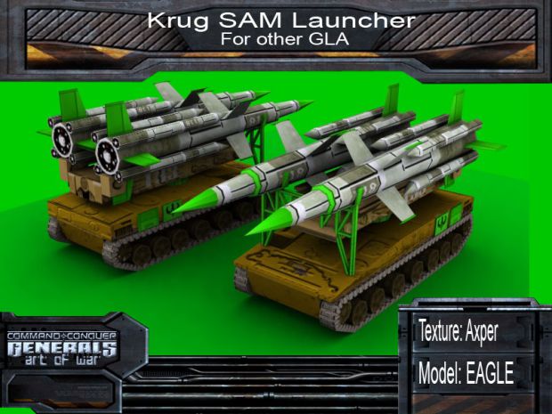 GLA Krug SAM Launcher