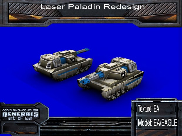 Laser Paladin Redesign image - Art Of War mod for C&C: Generals Zero ...