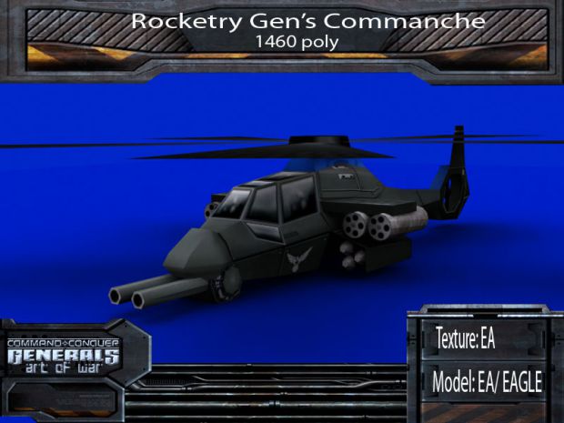Rocketry General's Commanche