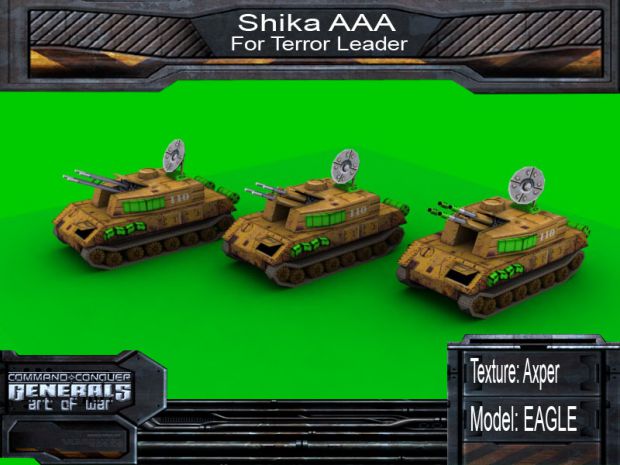 Terror Leader's Shilka AAA