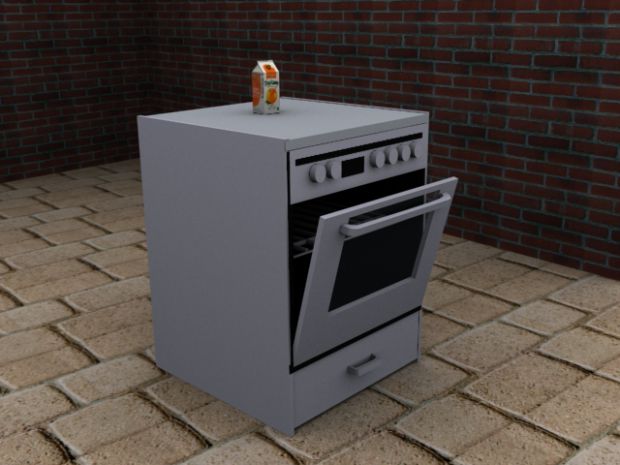 Oven model by Impresionist's Idea