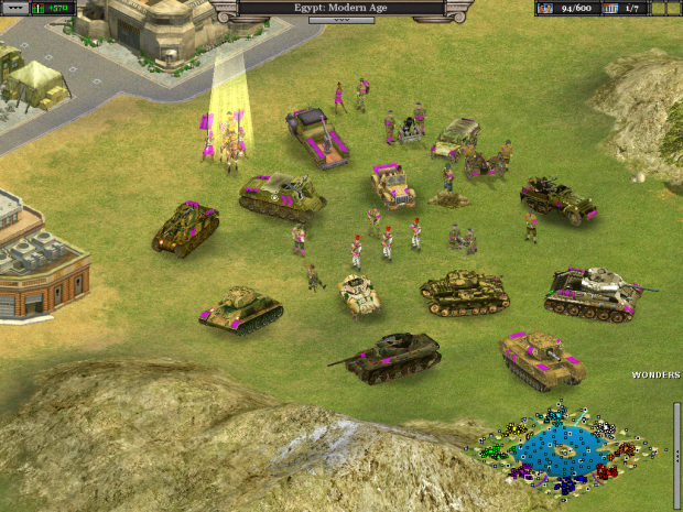 Age of Tanks mod - RON (TaP) - Egypt