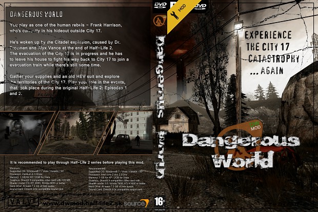 DangerousWorld Cover DVD Box