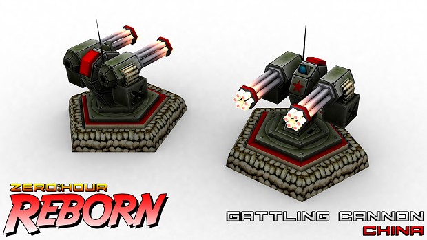 China Gattling Cannon (with Heat Rounds)