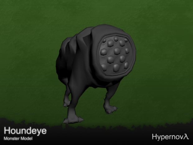 Houndeye - Cute-ish alien thing - NPC model v1.0