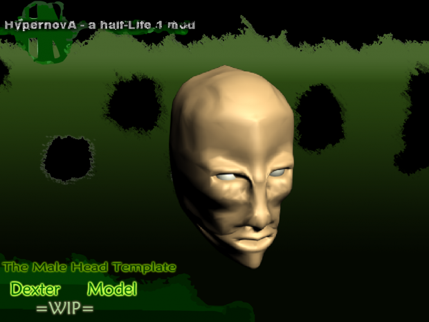 The Head - My first male head template - v0.95