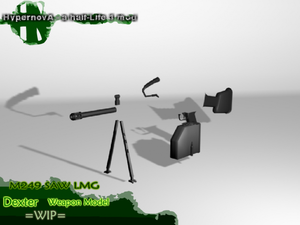 SAW M249 - THIS is my weapon - Weapon Model v0.35
