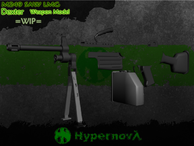 SAW M249 - THIS is my weapon - Weapon model v0.5