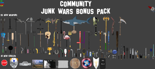 Community Junk Wars Pack Weapons