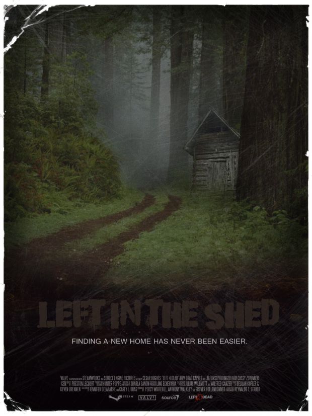 Left In The Shed Poster