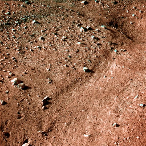 Mars Ground Texture Example 2