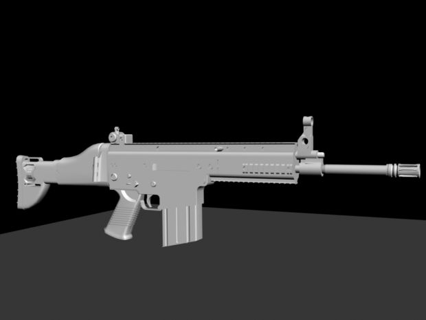 FN SCAR (Un-textured)