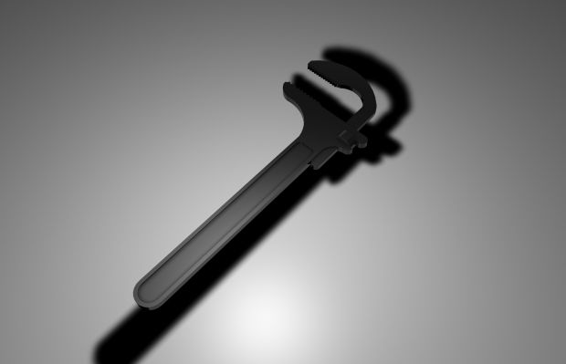 Pipe Wrench Prototype (Un-textured)