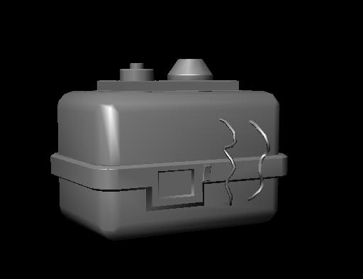 Battery/Cell - High Poly - Front