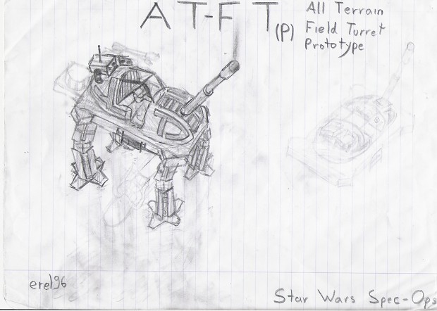 Imperial AT-FT Concept Art