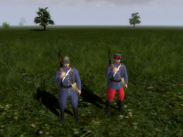 New textures.French infantry. (OUTDATED)