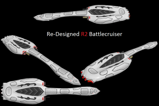re-designed battlecruiser
