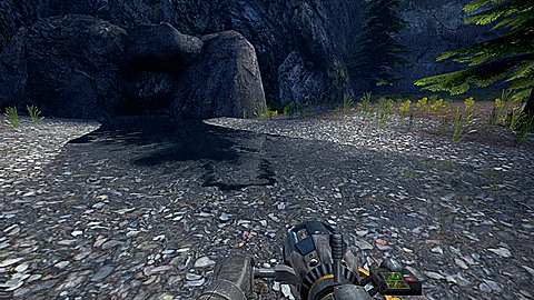 Half-Life 2 MMod : Gluon Gun Water Impact