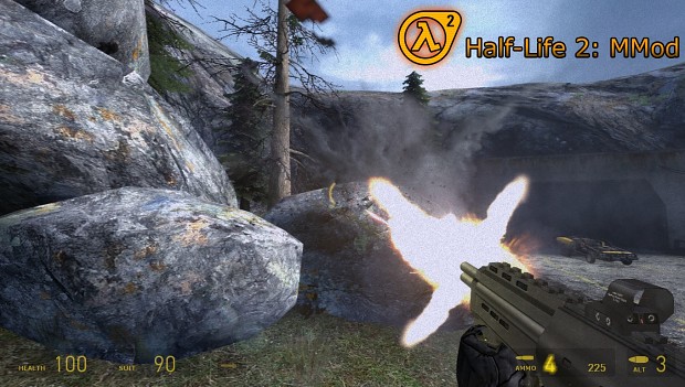 Half-Life 2 : MMod - SMG Muzzleflash&Rock Impact