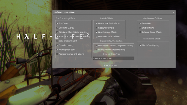 Half-Life 2 MMod : Gotta Configure 'Em All!