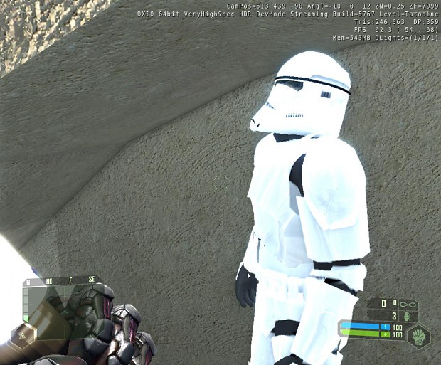 Clone trooper close