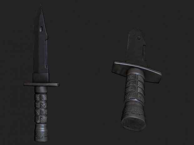 Knife Model (Conversion into Dagger)