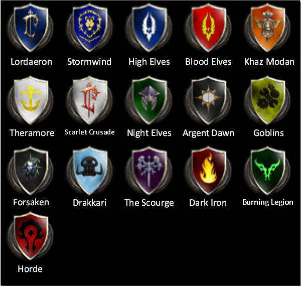 Faction Symbols NEW