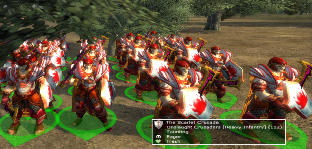 New Scarlet Crusade unit - "Onslaught Crusaders"!